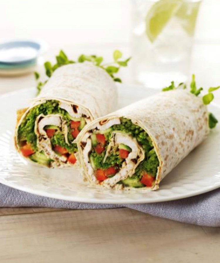 Spicy Chicken & Advocado Wraps