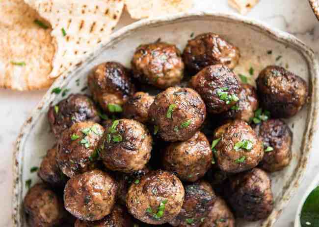 Sweet Chilli Pork & Coriander Meatballs