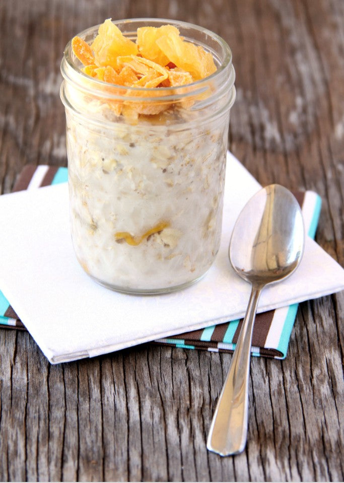 Mango Ginger Overnight Oats