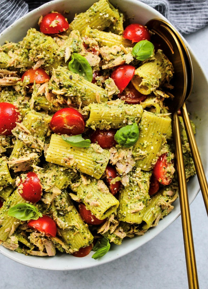 Tuna & Pesto Pasta Salad