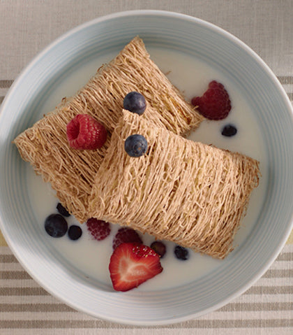 Shredded Wheat with Mixed Berries